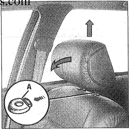 RENAULT SAFRANE - Particularités siege passager - 1