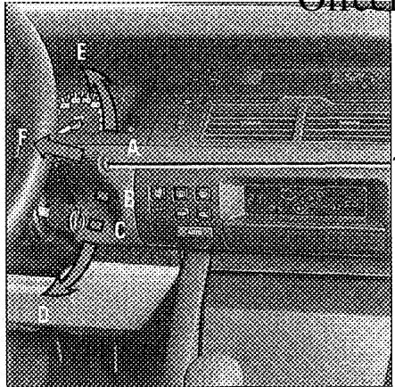 RENAULT SAFRANE - Rétroviseur intérieur - 1
