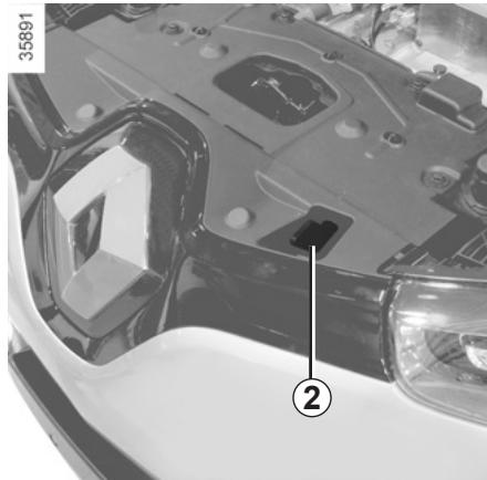 RENAULT ZOE - CAPOT moteur (1/2) - 2