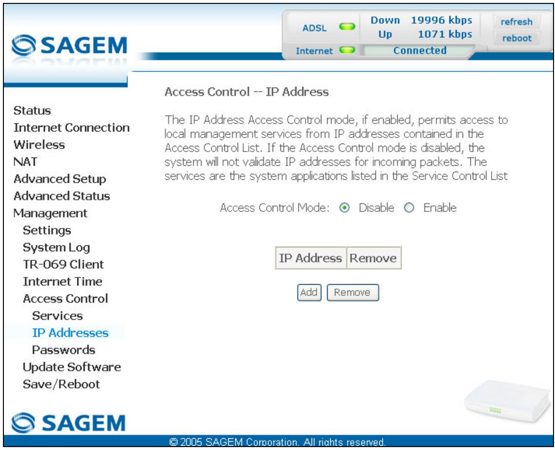 SAGEM SCARLET - Services - 2