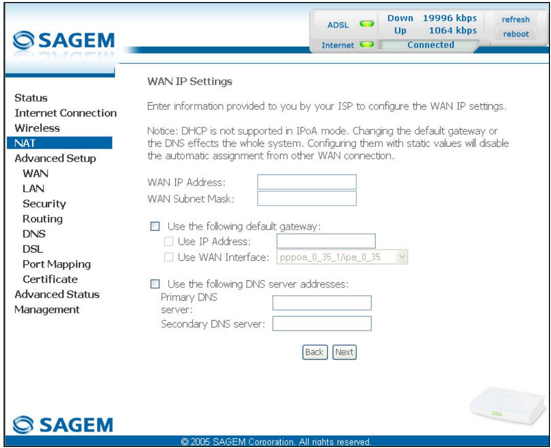 SAGEM SCARLET - IP over ATM (IPoA) - 1