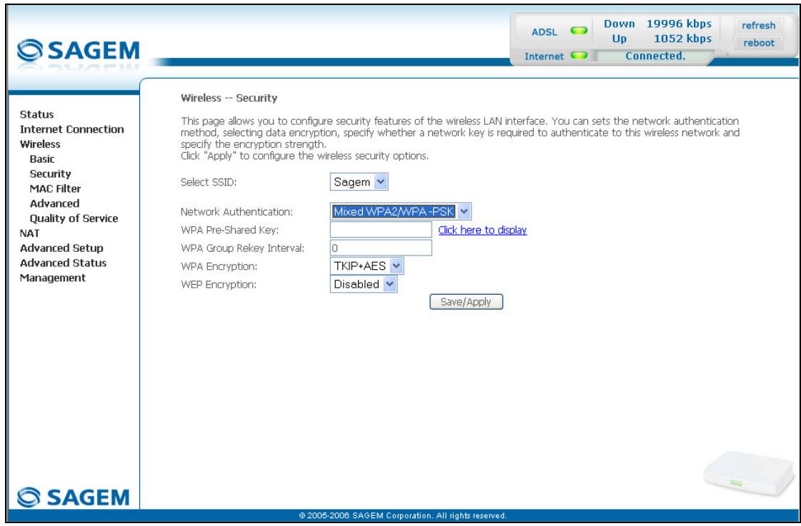 SAGEM SCARLET - WPA2-PSK - 3