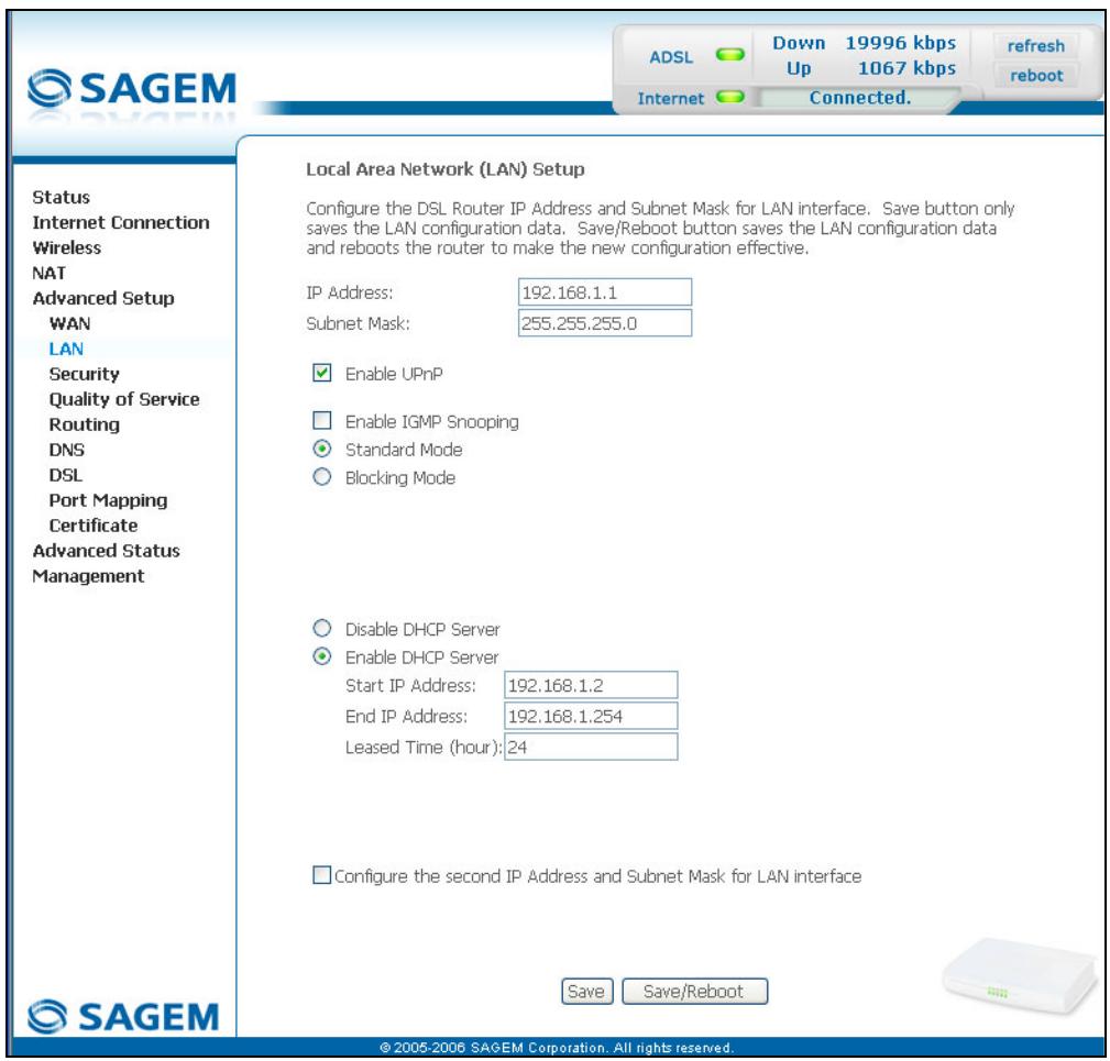 SAGEM SCARLET - LAN - 1
