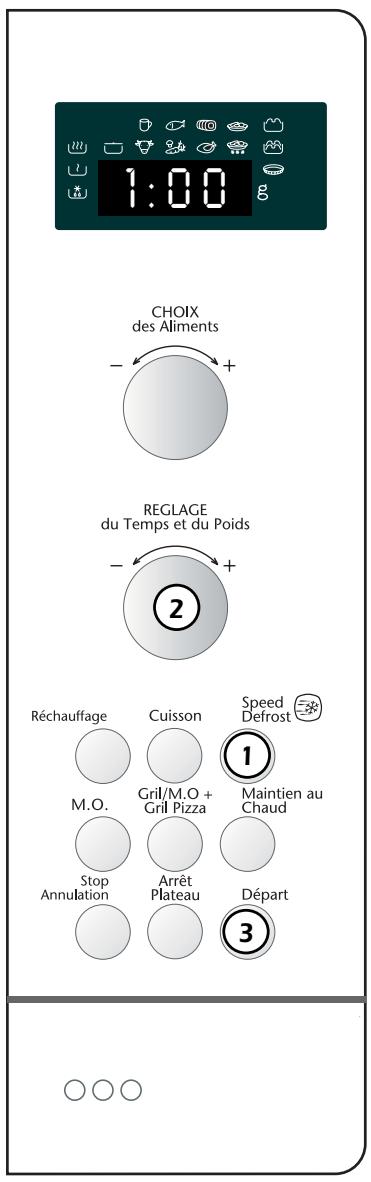 SAUTER SME920X - La fonction speed defrost - 4