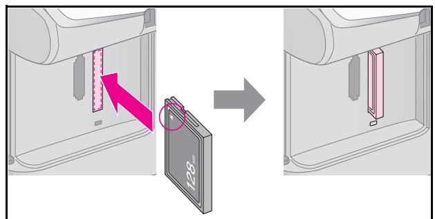EPSON STYLUS DX6050 - Insertion de la carte mémoire - 2