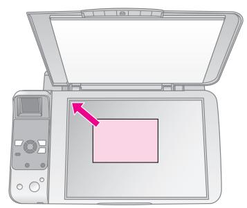 EPSON STYLUS DX6050 - Mise en place des documents originaux sur la vitre d'exposition - 2