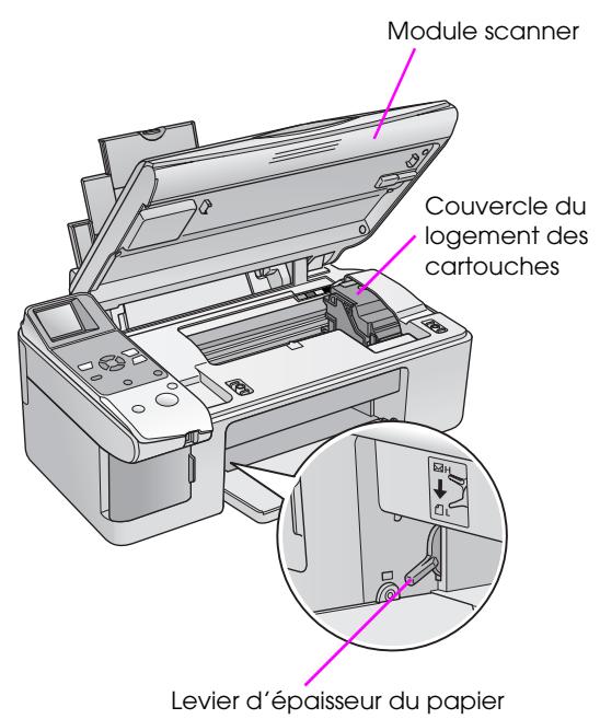 EPSON STYLUS DX6050 - Écran LCD - 4