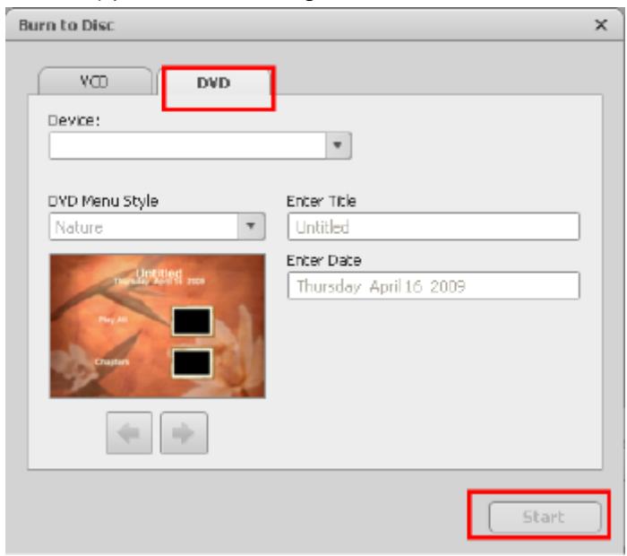 TOSHIBA CAMILEO S20 - Graver le clip enregistré sur DVD - 5