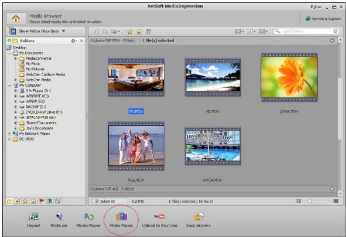 TOSHIBA CAMILEO S20 - Graver le clip enregistré sur DVD - 2