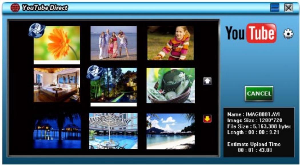 TOSHIBA CAMILEO S20 - Youtube direct - 3