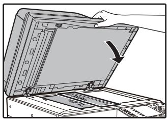 SHARP AR-6020 - Placez l'original/les originaux. - 1
