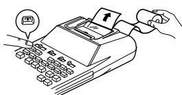 SHARP EL-1701C - Reemplacement du rouleau de PAPIER - 2