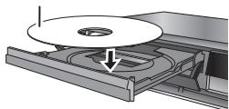 PANASONIC DMR-EX773 - Insertion des disques - 1