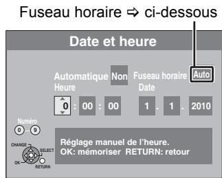 PANASONIC DMR-EX773 - Date et heure - 1