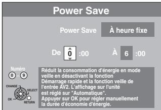 PANASONIC DMR-EX773 - Paramètres de veille - 1