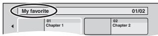 PANASONIC DMR-EX773 - Appuyez sur [▲, ▼] pour sélectionner "Nom disque" puis appuyez sur [OK]. - 2