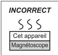 PANASONIC DMR-EX773 - ■ Précautions d'installation - 1