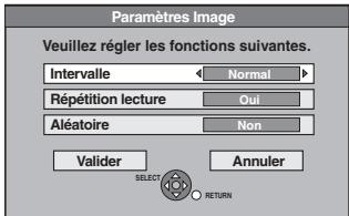 PANASONIC DMR-EX773 - Réglages Diaporama - 1
