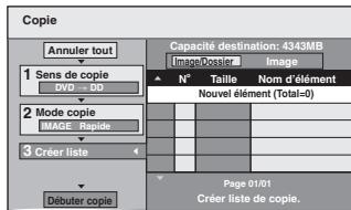 PANASONIC DMR-EX773 - Définissez les images fixes à copier. - 1