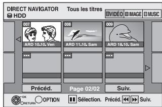 PANASONIC DMR-EX773 - Ecran Tous les titres - 1