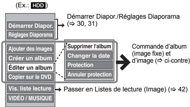 PANASONIC DMR-EX773 - Appuyez sur [▲, ▼] pour choisir l'opération à effectuer, puis appuyez sur [OK]. - 1
