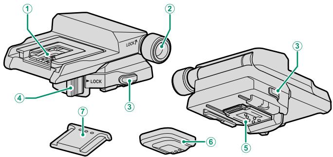 FUJIFILM GFX 50S - Viewfinder Tilt Adapters - 1