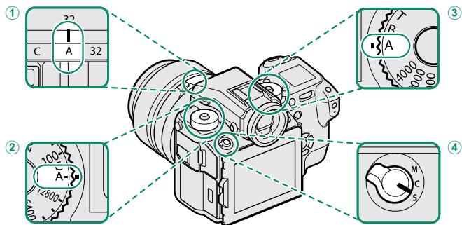 FUJIFILM GFX 50S - Adjust settings for program AE. - 1