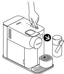 DELONGHI LATTISSIMA ONE EN500W, LATTISSIMA ONE EN500BW - Réinitialisation des réglages de longueur de tasse par défaut - 33
