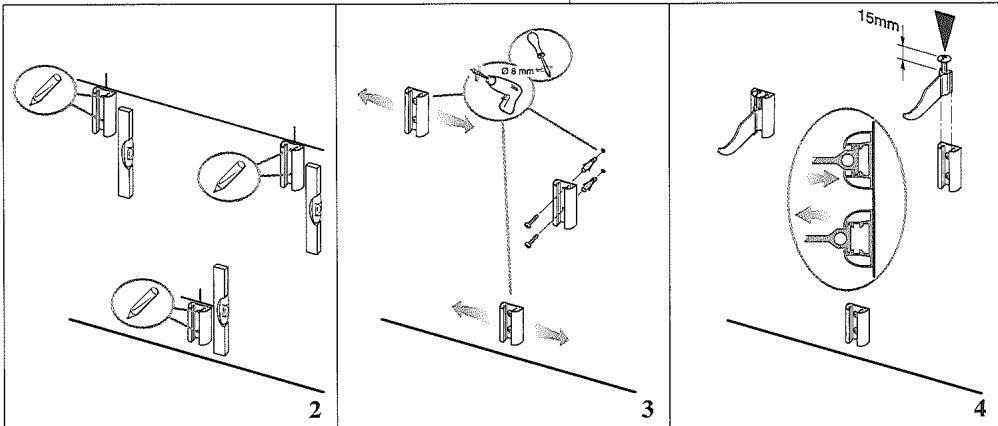 DELONGHI MADEIRA - Fixation MURALE - 3