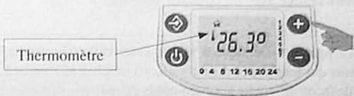 DELONGHI PARISIO - Définition de la température de confort et de nuit - 1