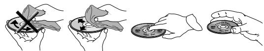 THOMSON DTH161B - Manipulation et entretien des disques - 1
