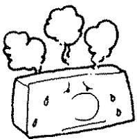 KENWOOD DP 860 - In case of abnormal smell - 1