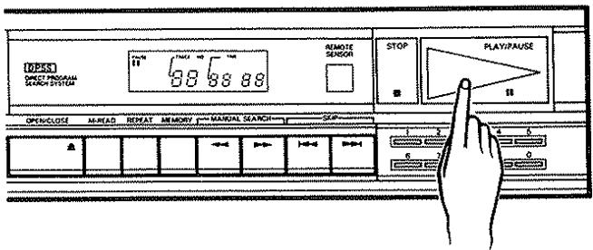 KENWOOD DP 860 - To use the pause mode - 1