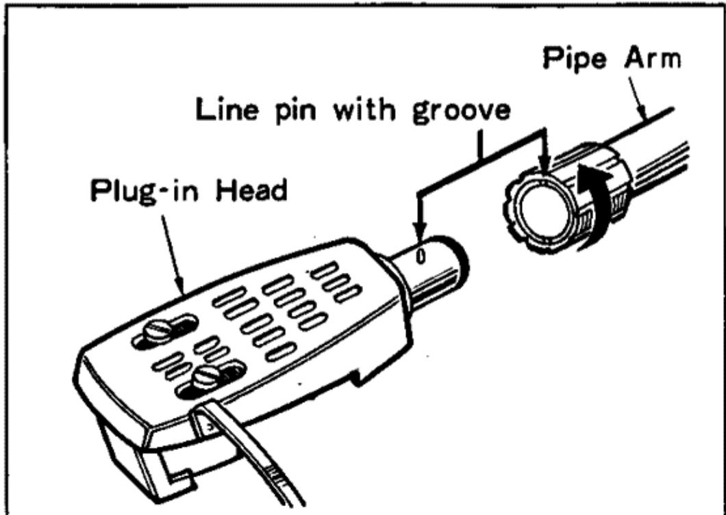 KENWOOD KD 1033 - STYLUS PRESSUREADJUSTMENT - 2