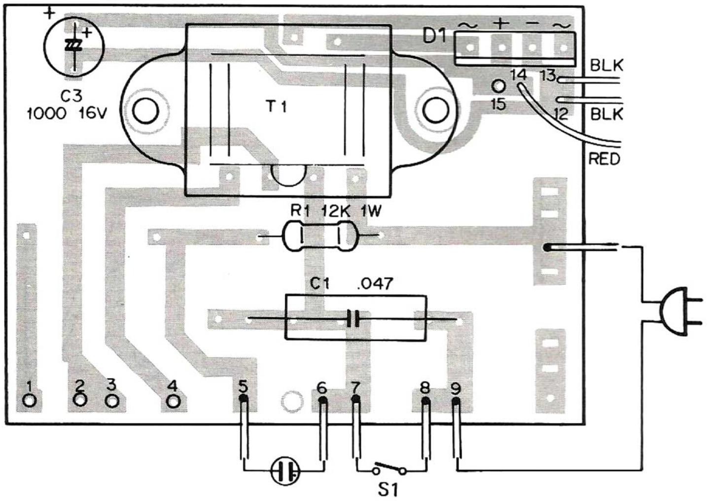 KENWOOD KD 2100 - POWER SUPPLY (X27-1400-01, -07) - 1