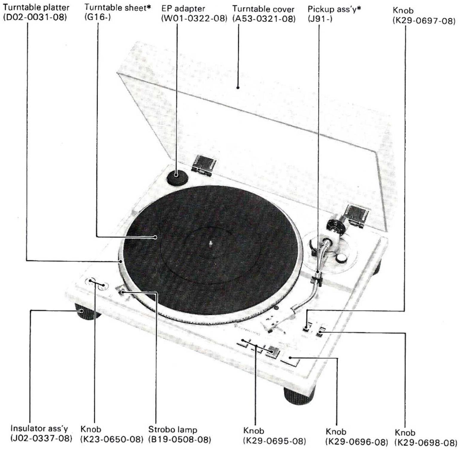 KENWOOD KD 2100 - EXTERNAL AND INTERNAL VIEWS - 1