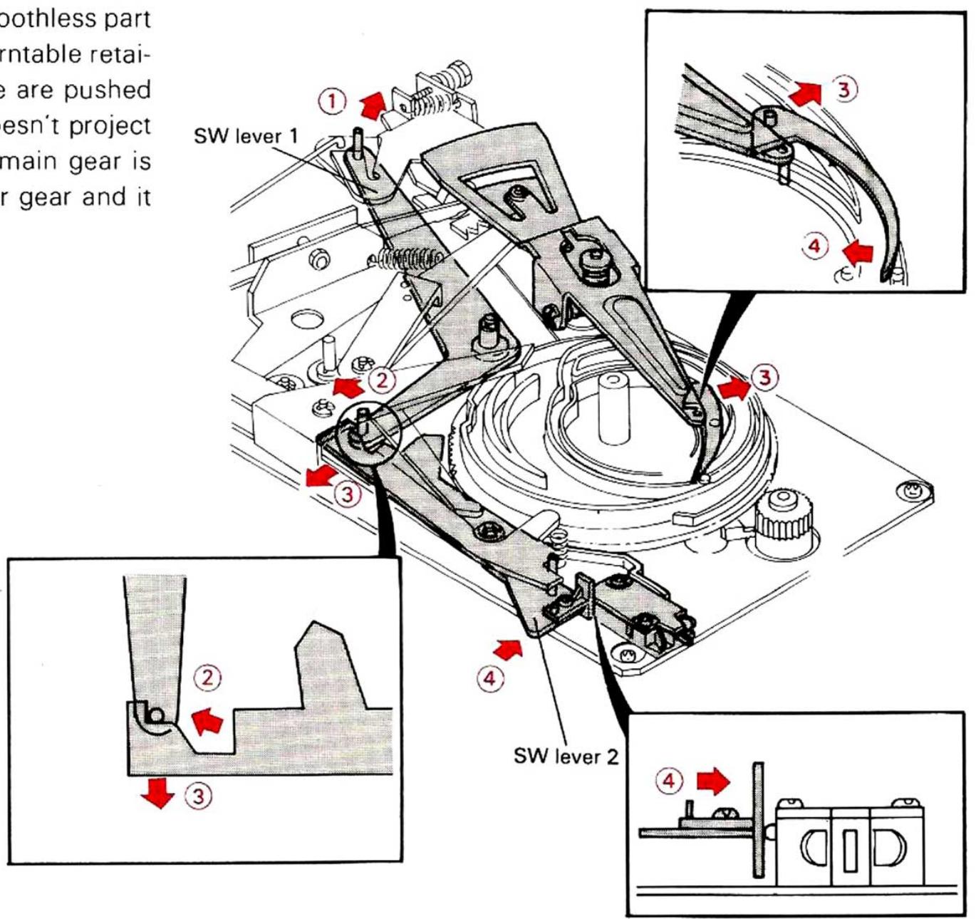 KENWOOD KD 2100 - OPERATION OF MECHANISM - 1