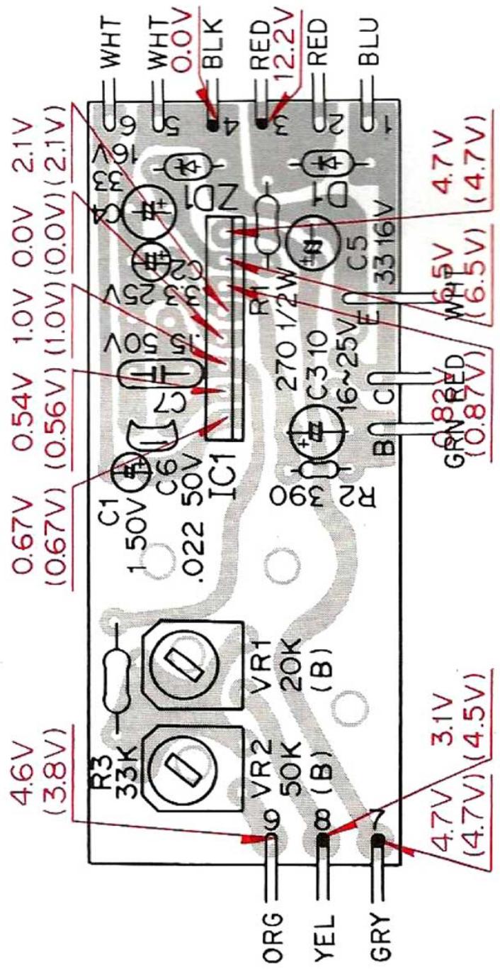 KENWOOD KD 2100 - POWER SUPPLY (X27-1400-01, -07) - 2