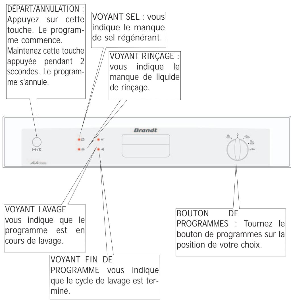 BRANDT VM400BE1 - Présentation de votre lave-vaisselle - 2