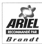 BRANDT 855TVA - "piège à objets" - 4