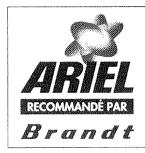 BRANDT 856TVA - Piège à objets - 7