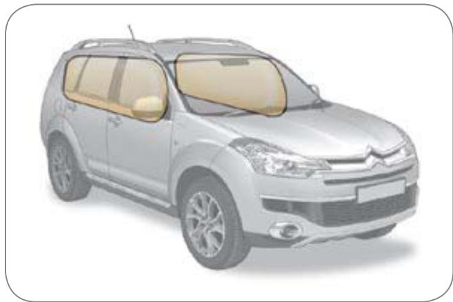 CITROEN C-CROSSER - Zones de détention de chocolat - 2