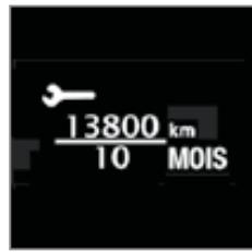 CITROEN C-CROSSER - Indicateur d'entretien - 1