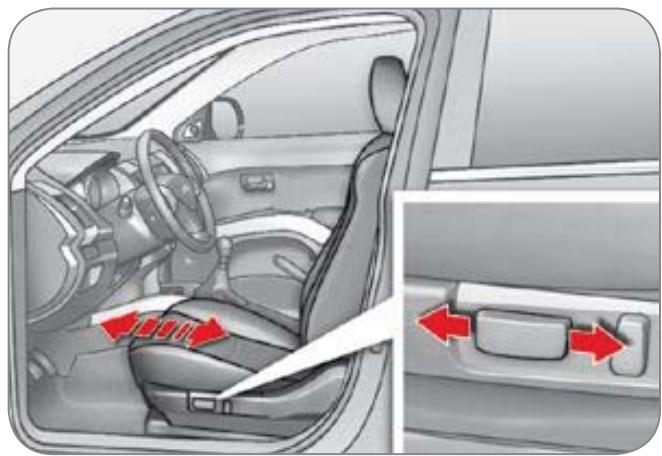 CITROEN C-CROSSER - Réglage de l'inclinaison du dossier - 1