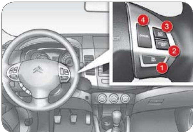 CITROEN C-CROSSER - Commandes au volant - 1