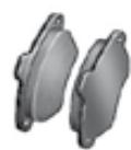 CITROEN C-CROSSER - Plaquettes de freins - 1