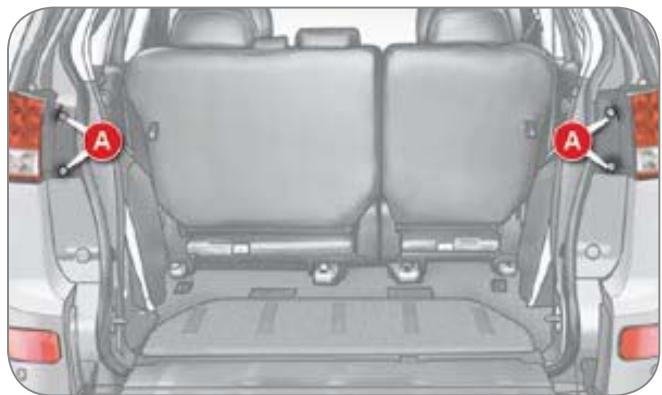 CITROEN C-CROSSER - Changement des feux des stop / de position et des indicateurs de direction - 1