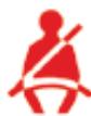 CITROEN C-CROSSER - Témoin de non-bouclage / débouclage de ceinture avant conducteur - 1