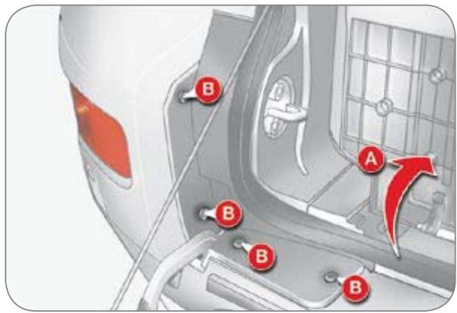 CITROEN C-CROSSER - Changement des feux antibrouillard - 1
