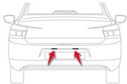CITROEN C-ELYSEE - Changement du troisième feu de stop (5 lampes W5W) - 2
